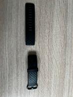 Fitbit Charge 4 Silicone sport Bandje - Zwart, Ophalen of Verzenden, Gebruikt, Zwart