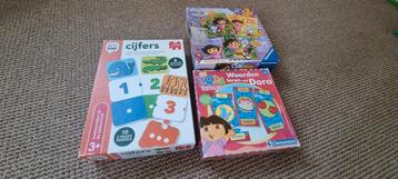  Educatieve spelletjes set– Dora & Ik Leer Cijfers beschikbaar voor biedingen