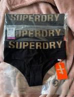 Superdry slips, Kleding | Dames, Ondergoed en Lingerie, Slip, Superdry, Ophalen of Verzenden, Zwart
