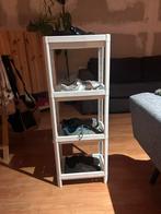 Ikea Vesken Openkast - Wit - Schoenenkast, Huis en Inrichting, Ophalen, Gebruikt