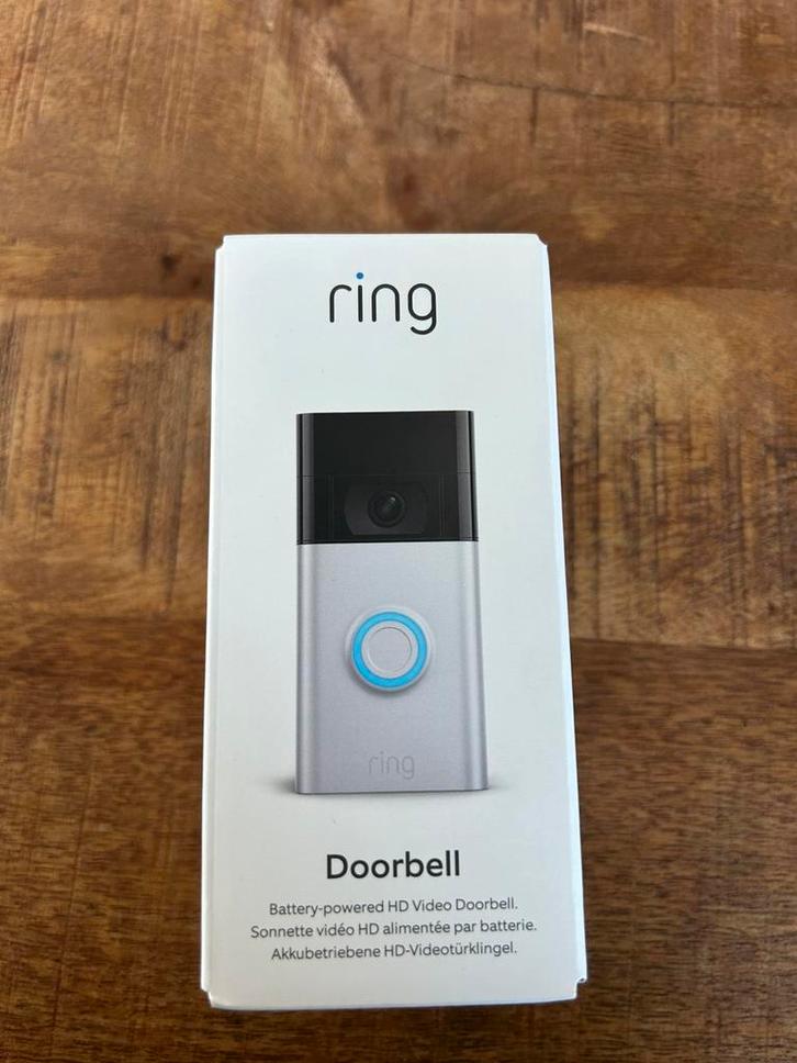 Ring video deurbel, Huis en Inrichting, Deurbellen, Zo goed als nieuw, Ophalen of Verzenden