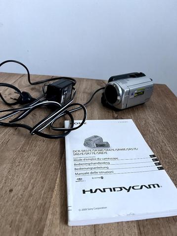 SONY DCR-SR37E Videocamera met 60GB intern opslag. beschikbaar voor biedingen