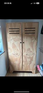 Houten Lockerkast Kinderkamer, Ophalen, Gebruikt, 50 tot 100 cm, 150 tot 200 cm