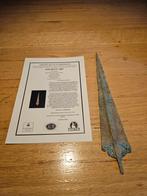 Antieke Bronzen Speerpunt, Ophalen of Verzenden, Gebruikt, Overige thema's