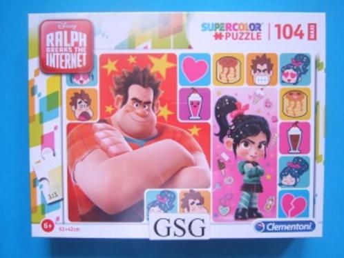 Ralph breaks the internet 104 st nr. 23722-01 (Nieuw), Kinderen en Baby's, Speelgoed | Kinderpuzzels, Nieuw, Meer dan 50 stukjes
