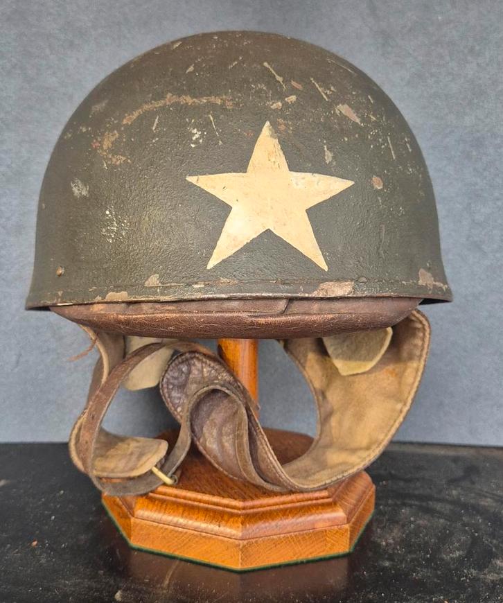 100% ORIGINELE EN ZELDZAME ENGELSE DISPATCH RIDER HELM 1944, Verzamelen, Militaria | Tweede Wereldoorlog, Helm of Baret, Engeland