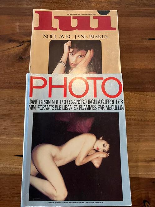Lui - Photo - Jane Birkin - Serge Gainsbourg - jaren ‘70, Boeken, Tijdschriften en Kranten, Gelezen, Ophalen of Verzenden