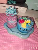 Wolken schaaltje met kaarsen, Ophalen of Verzenden