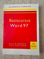 Krekels, Kooijman - Basiscursus Word 97, Boeken, Informatica en Computer, Ophalen of Verzenden, Gelezen, Krekels, Kooijman