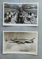 KLM ansichtkaart 1955, Verzamelen, Ophalen of Verzenden, Zo goed als nieuw, Kaart, Foto of Prent