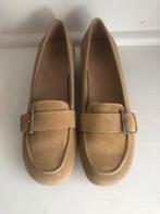 Mooie nieuwe leren camel loafers mt 40, Tchibo, Bruin, Instappers, Nieuw