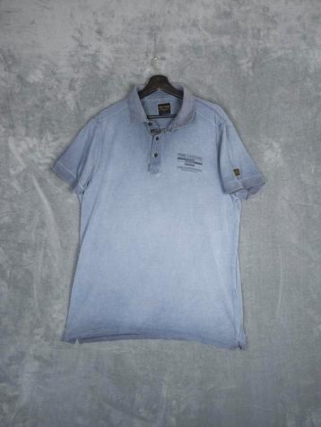 PME Legend Polo Shirt XXL Blauw Pall Mall Stonewash beschikbaar voor biedingen