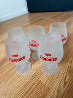 Vintage Lipton Glazen - Set van 5, Huis en Inrichting, Keuken | Servies, Glas of Glazen, Ophalen of Verzenden, Overige stijlen