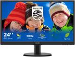 Philips 240V5Q monitor -  24 inch 1080p, Computers en Software, Philips, 61 t/m 100 Hz, 5 ms of meer, Zo goed als nieuw