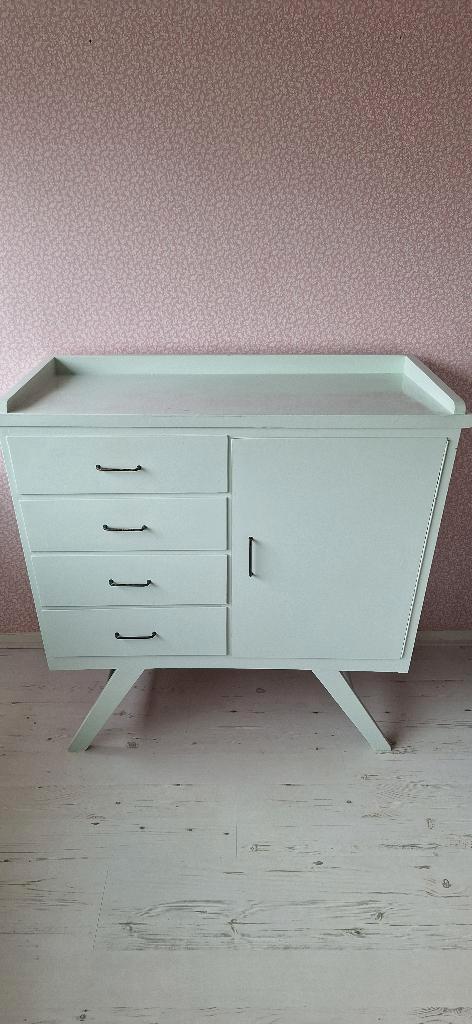 Commode vintage, Kinderen en Baby's, Kinderkamer | Commodes en Kasten, Gebruikt, Minder dan 90 cm, 75 tot 100 cm, Minder dan 50 cm