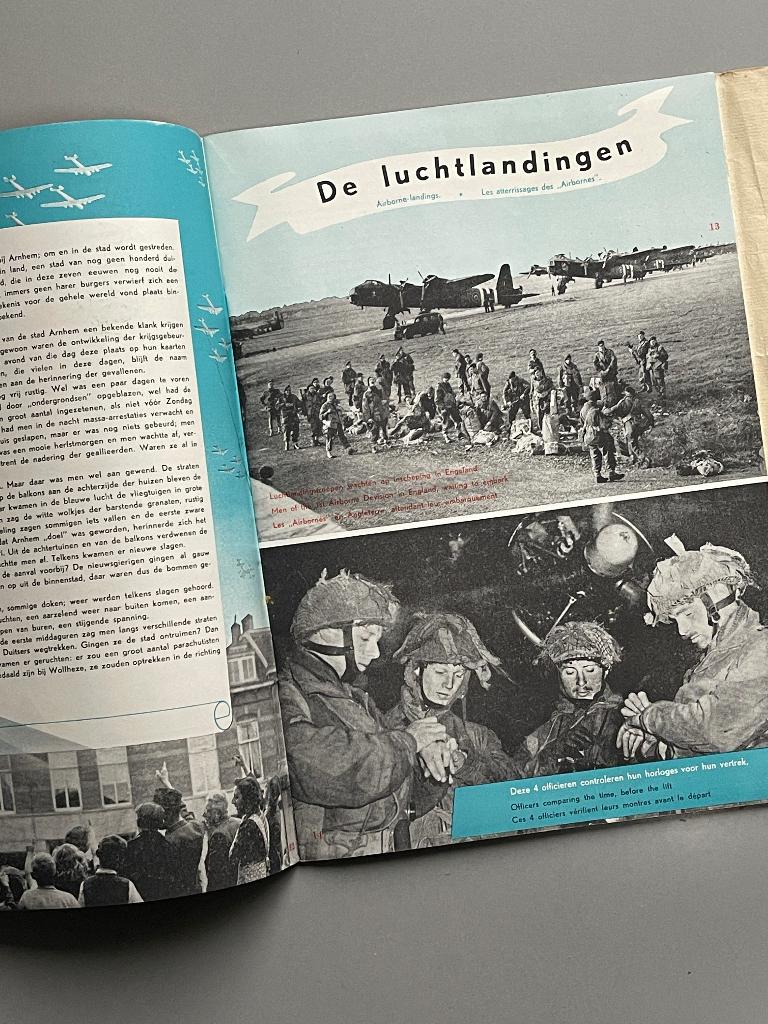 De slag om Arnhem  Arnhem sept 1944 - april 1945. WO II, Verzamelen, Militaria | Tweede Wereldoorlog, Ophalen of Verzenden, Landmacht