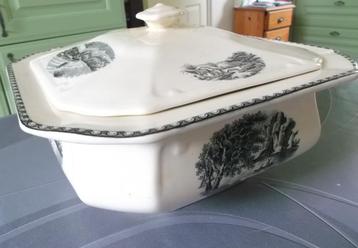 Dekschaal Landschap servies beschikbaar voor biedingen