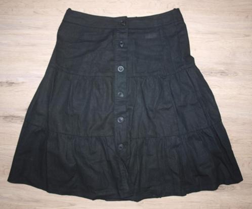 Zwarte Rok Pescara (L), Kleding | Dames, Rokken, Zo goed als nieuw, Maat 42/44 (L), Zwart, Knielengte, Ophalen of Verzenden