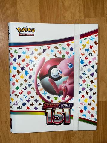POKEMON 151 9 POCKET BINDER MAP beschikbaar voor biedingen