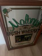 Malony’s Irish Whiskey Bar spiegel, Antiek en Kunst, Ophalen, Rechthoekig, Minder dan 100 cm