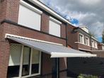 Knikarmscherm breed 500 x 300 cm uitval, Tuin en Terras, Zonneschermen, Ophalen of Verzenden, Zo goed als nieuw, 150 tot 300 cm
