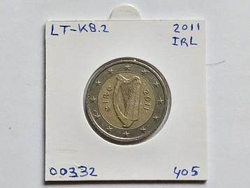 2-euromunt Ierland (IRL) 2011 Koers LT-K8.2 beschikbaar voor biedingen