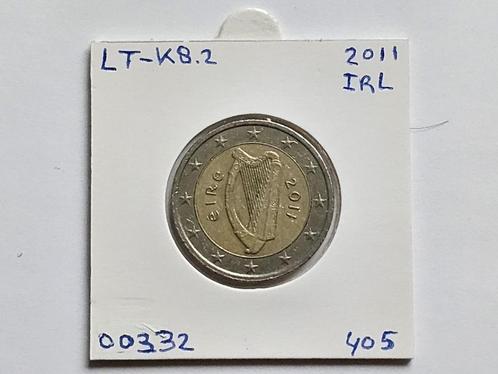 2-euromunt Ierland (IRL) 2011 Koers LT-K8.2, Postzegels en Munten, Munten | Europa | Euromunten, Losse munt, 2 euro, Ierland, Ophalen of Verzenden