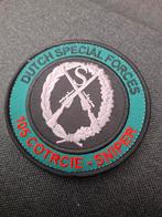 Embleem KCT 105 COTRCIE-SNIPER, Verzamelen, Ophalen of Verzenden, Landmacht, Nederland, Embleem of Badge