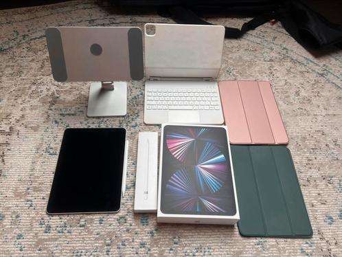 Ipad pro ALS NIEUW hele set, Computers en Software, Apple iPads, Zo goed als nieuw, Apple iPad, Wi-Fi, 11 inch, 128 GB, Zilver