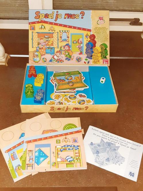 Educatief kinderspel 3 + speel je mee 1999, Kinderen en Baby's, Speelgoed | Educatief en Creatief, Zo goed als nieuw, Ophalen of Verzenden