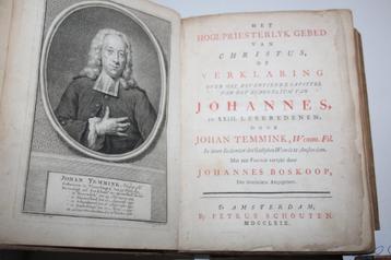 J, Temmink - Hogepriesterlyk gebed + Lykrede J. Boskoop  beschikbaar voor biedingen