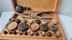 Vintage glazenpers horlogemaker gereedschap, Ophalen of Verzenden