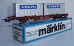 Märklin 4765 SJ Volvo Containers 20ft Containerdraagwagen !, Wisselstroom, Ophalen of Verzenden, Märklin, Nieuw