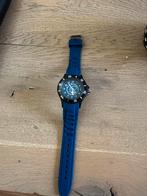 Ajax kinder horloge, Sieraden, Tassen en Uiterlijk, Ophalen of Verzenden, Zo goed als nieuw, Blauw, Jongen of Meisje