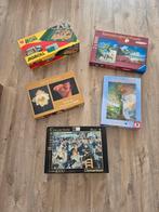 6 puzzels en puzzelmat, Ophalen, Gebruikt