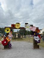 feest versiering 🌸🌺 bloemen/bij /vlinder/bloemenboog, Hobby en Vrije tijd, Feestartikelen, Ophalen of Verzenden, Gebruikt, Versiering