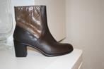 dames enkellaars volledig leer, Kleding | Dames, Schoenen, Bruin, Lage of Enkellaarzen, Nieuw, Ophalen of Verzenden