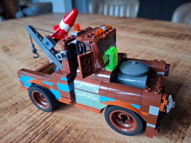 Lego Cars 2 8677 Ultimate Build Mater , 100 % compleet, Kinderen en Baby's, Speelgoed | Duplo en Lego, Zo goed als nieuw, Lego