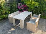 Tuinbanken, blokstoelen, tafels, gemaakt nieuw steigerhout., Ophalen, Nieuw, Hout