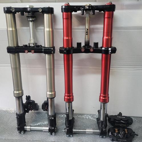 Rode radiale vork voor BMW caferacer, Motoren, Tuning en Styling, Ophalen of Verzenden