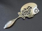 Opengewerkte zilveren schep, grave decor repouse zilver 1870, Verzenden, Zilver