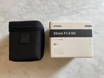 Sigma 35mm f/1.4 DG HSM Art (Nikon F) beschikbaar voor biedingen