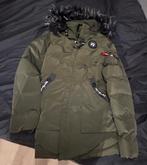 Groene Winterjas met Bontkraag - Maat M, Onbekend, Maat 48/50 (M), Nieuw, Ophalen of Verzenden