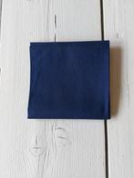 Mooie, donkerblauwe effen quiltstof/patchworkstof, Ophalen of Verzenden, Nieuw, Blauw, Katoen