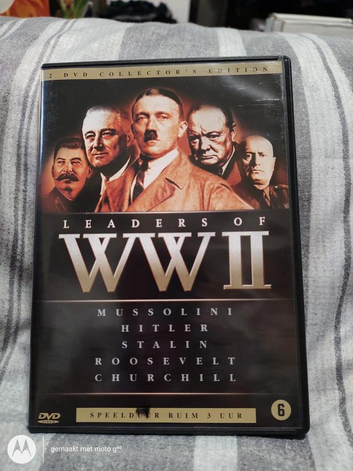 Leaders Of WW2 - DVD Collector's Edition, Cd's en Dvd's, Dvd's | Documentaire en Educatief, Zo goed als nieuw, Ophalen of Verzenden