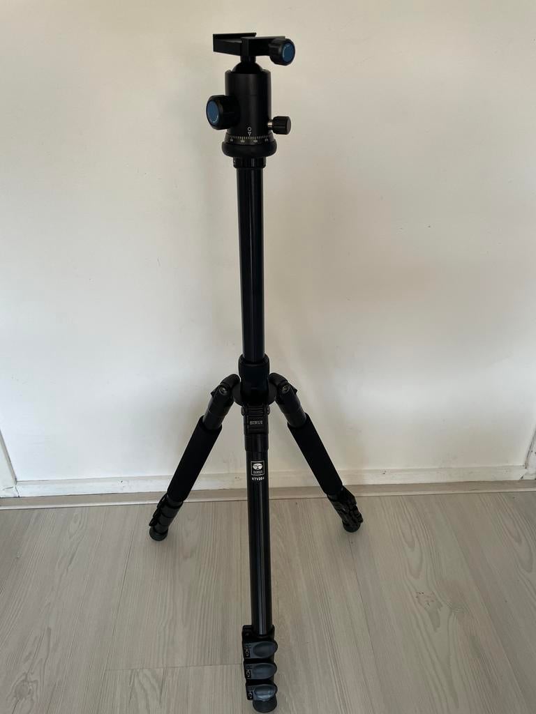 Sirui KTV204 Driepoot met Balhoofd + Tas, Ophalen, Driepoot, Zo goed als nieuw, 150 tot 175 cm