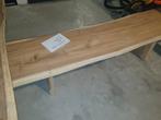 Houten Suar bank onbehandeld 200x40, Ophalen of Verzenden, Nieuw, Hout