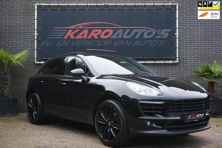 Porsche Macan 2.0 AUT Pano Navi Carplay Leer Led Camera 21Lm, Auto's, Porsche, Bedrijf, Te koop, Macan, 4x4, ABS, Achteruitrijcamera