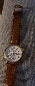Seiko Chronograph bruin leer goudkleur, 7T62-0AY0, Sieraden, Tassen en Uiterlijk, Horloges | Antiek, Overige materialen, Seiko