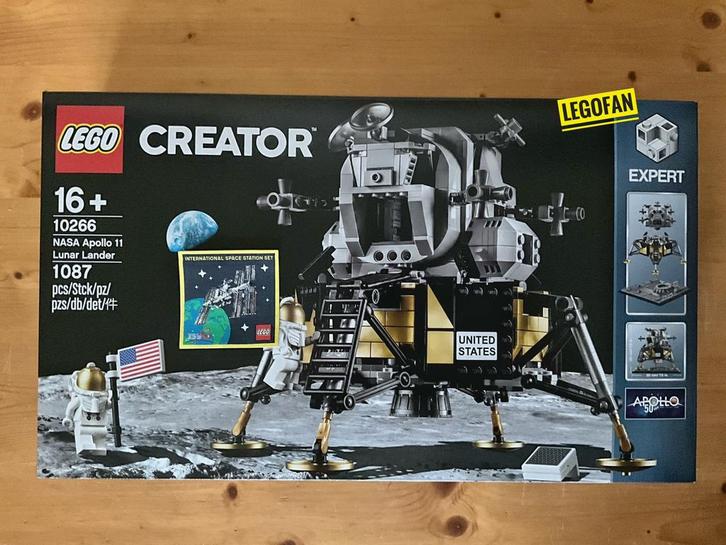 NIEUW: LEGO 10266 NASA Maanlander & 5006148 GWP ISS patch, Kinderen en Baby's, Speelgoed | Duplo en Lego, Nieuw, Lego, Complete set